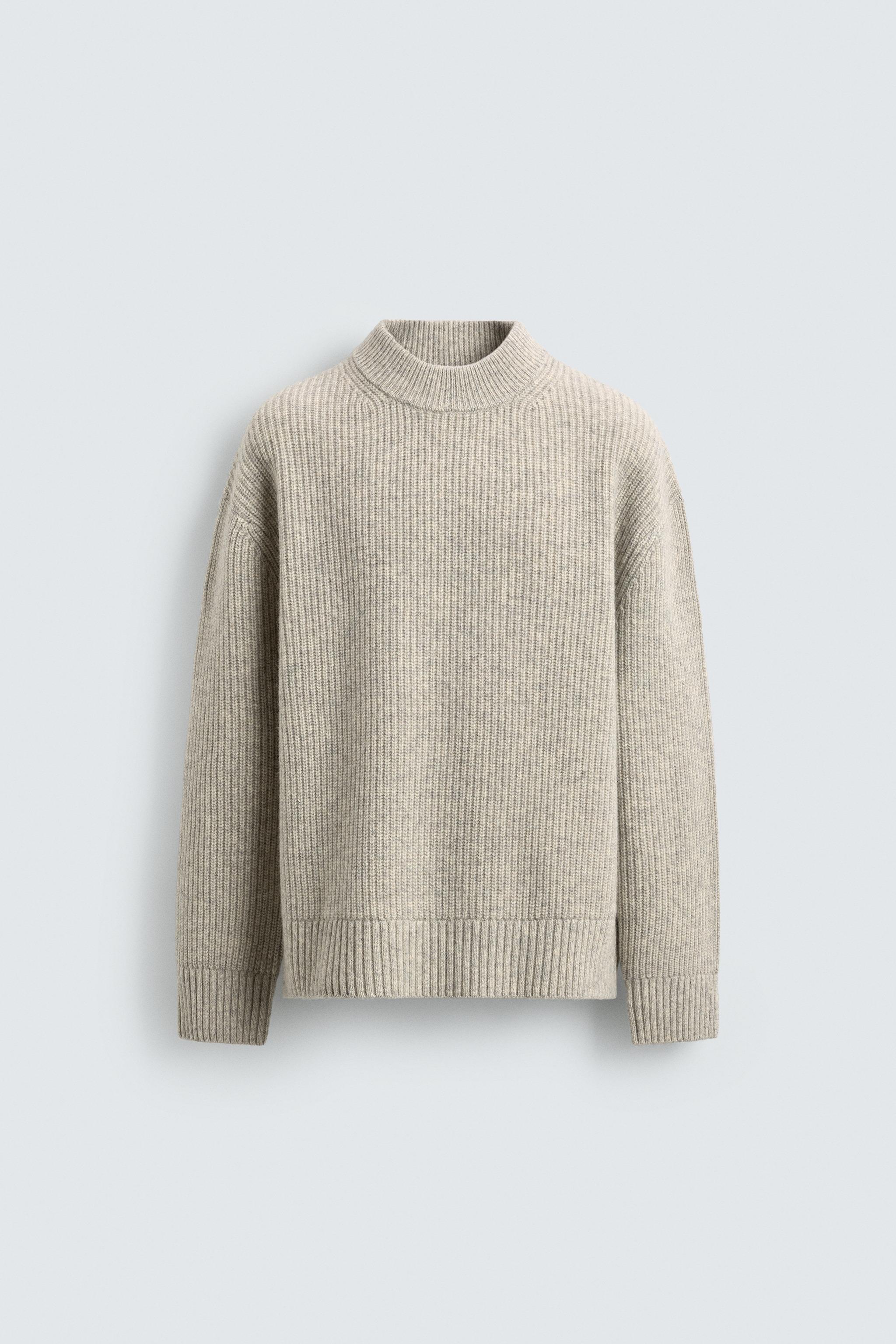 WOOL BLEND TEXTURED JUMPER